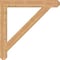 Ekena Millwork Traditional Craftsman Smooth Bracket, Western Red Cedar, 5 1/2"W x 48"D x 48"H BKT06X48X48TRA04SWR - alternate 4